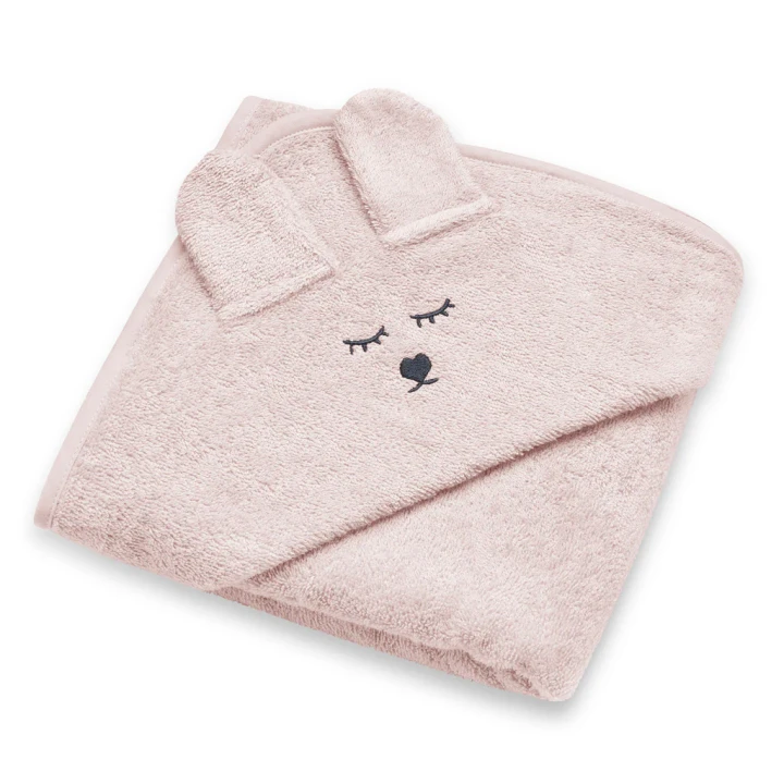 RECZNIK_BAMBUSOWY_Z_USZAMI_100X100_PUDROWY_ROZ_-_BAMBOO_TOWEL_WITH_EARS_100X100_POWDER_PINK_YOSOY.webp
