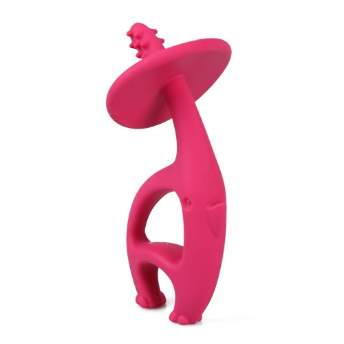 Mombella-Silikonowy-Gryzak-Dla-Dzieci-Slon-Dancing-Elephant-Dark-Pink-003.jpg