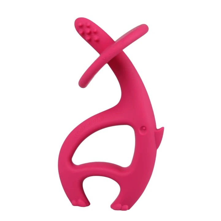 Mombella-Silikonowy-Gryzak-Dla-Dzieci-Slon-Dancing-Elephant-Dark-Pink-002.jpg